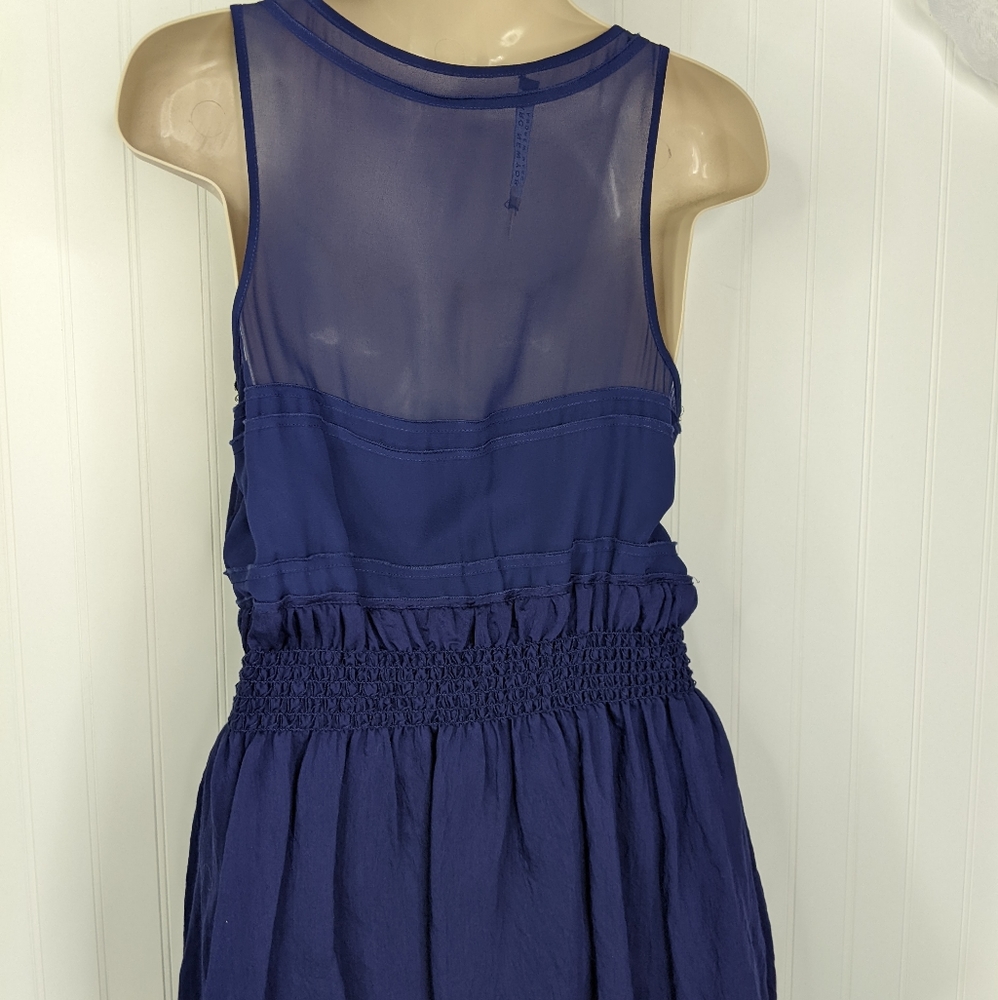 ANDREW MARC NY Jeweled Neck Bubble Dress Sz 6 - Picture 9 of 15